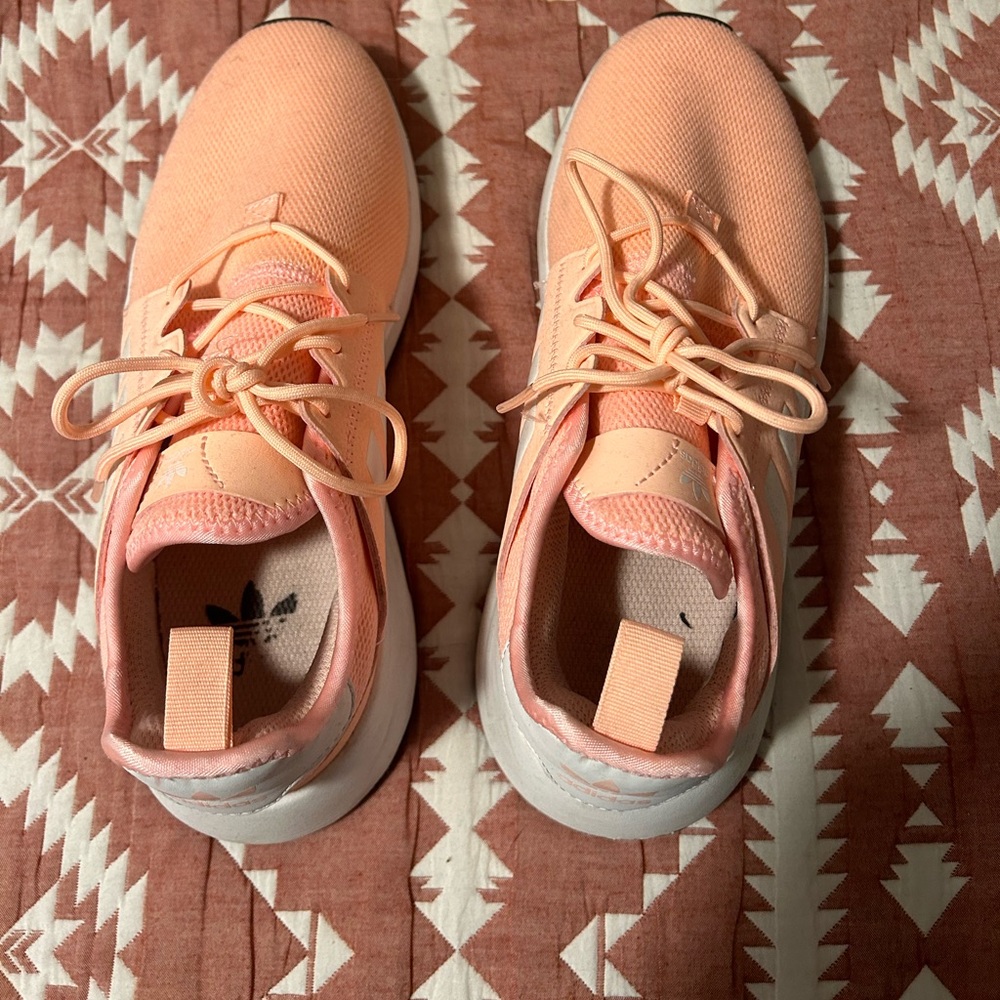 Pink Adidas sneakers